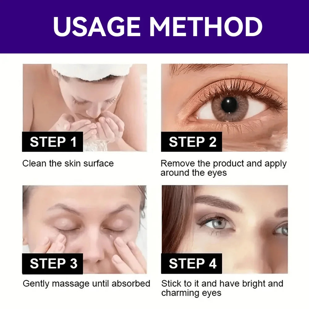 LGRAMER Retinol Eye Cream for Fine Lines, Dark Circles, Anti-Aging and Firming around Eyes